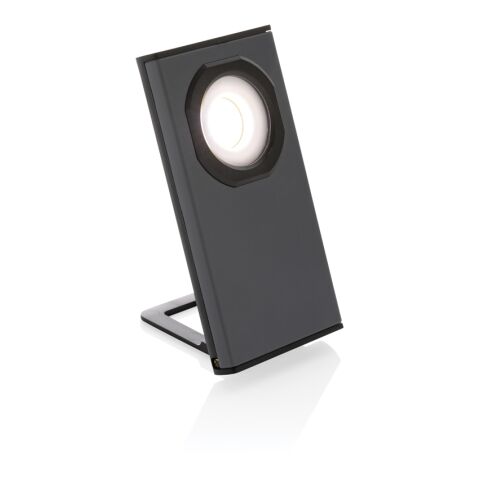 Lampe de poche USB 260lm en plastique RCS Gear X gris-noir | sans marquage | non disponible | non disponible