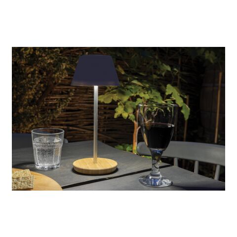 Lampe de table plastique RCS rechargeable par USB Pure Glow blanc | sans marquage | non disponible | non disponible