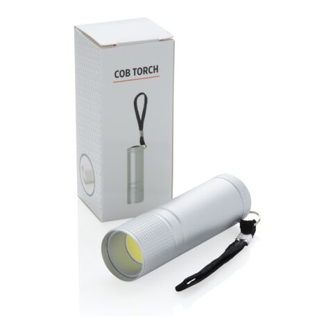 Lampe torche COB argent | sans marquage | non disponible | non disponible | non disponible