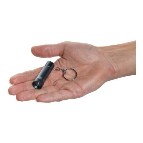 Porte-clés torche en aluminium recyclé RCS Flash bleu | sans marquage | non disponible | non disponible