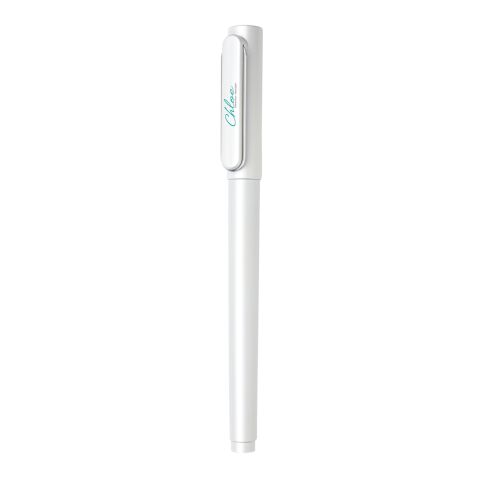 Stylo X6 à capuchon avec encre ultra glissante blanc | sans marquage | non disponible | non disponible