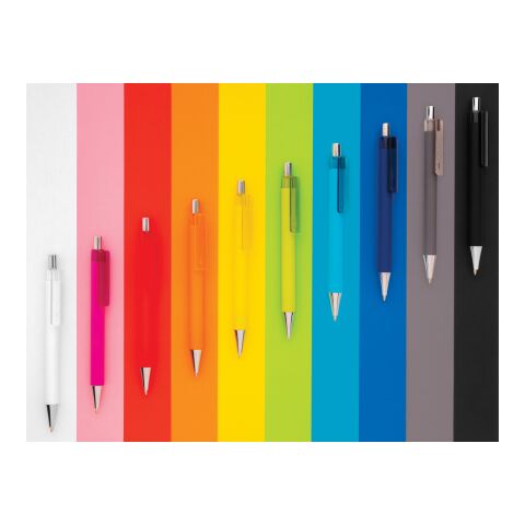 Stylo X8 finition gomme jaune | sans marquage | non disponible | non disponible