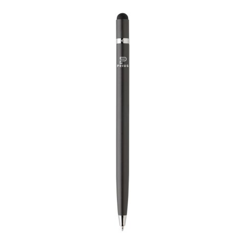Stylo en métal épuré gris | sans marquage | non disponible | non disponible | non disponible