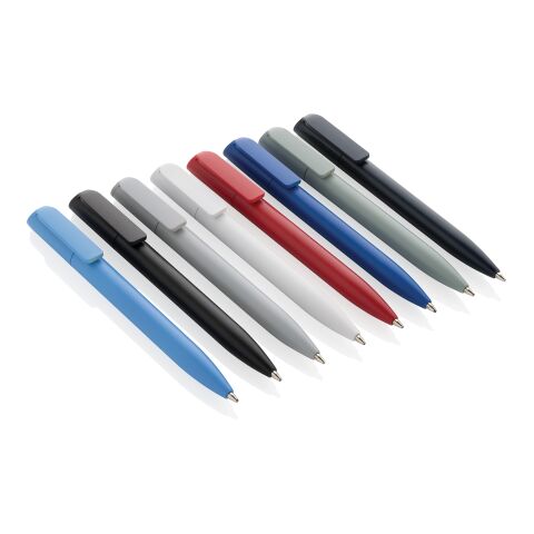 Mini stylo en ABS recyclé certifié GRS Pocketpal blanc | sans marquage | non disponible | non disponible
