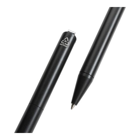 Stylo en aluminium recyclé certifié RCS Xavi noir | sans marquage | non disponible | non disponible
