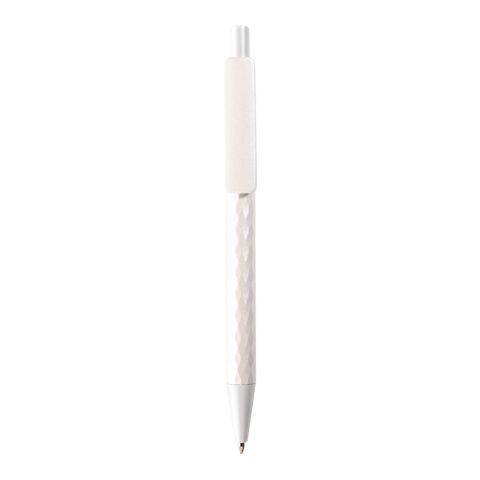 Stylo X3 Edition métal en aluminium recyclé RCS blanc