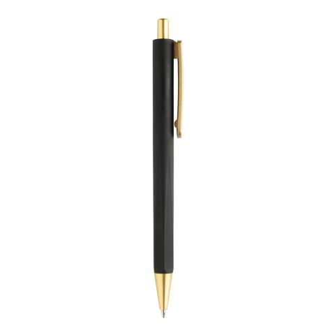 Stylo luxe à trois faces EDGE RCS noir | sans marquage | non disponible | non disponible