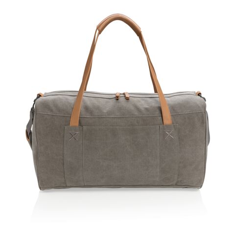 Sac week-end en toile gris | sans marquage | non disponible | non disponible | non disponible
