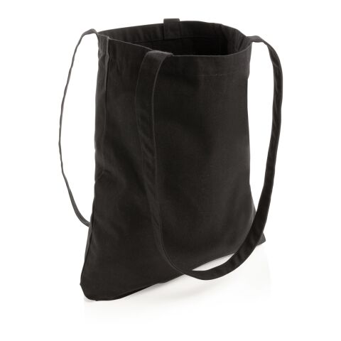 Sac shopping type Tote bag Impact en coton recyclé AWARE™ noir | sans marquage | non disponible | non disponible | non disponible