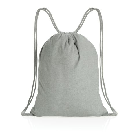 Sac à dos cordelettes en coton recyclé 145 gr Impact AWARE™ gris | sans marquage | non disponible | non disponible | non disponible
