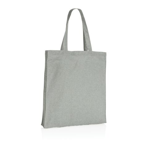 Sac tote en coton recyclé avec fond amovible Impact AWARE™ gris | sans marquage | non disponible | non disponible | non disponible
