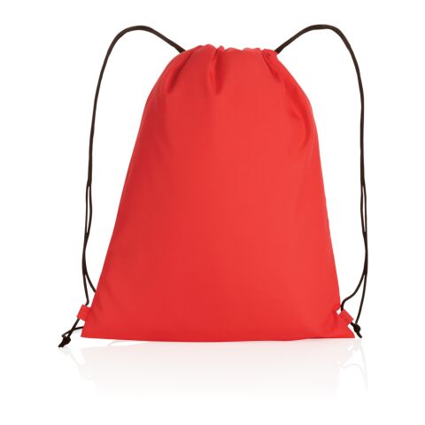 Sac cordelettes en rPET 190T Impact AWARE™ rouge | sans marquage | non disponible | non disponible | non disponible
