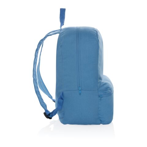 Sac à dos en toile recyclé 285 g/m² Impact Aware™ Bleu Tranquille | sans marquage | non disponible | non disponible | non disponible