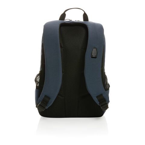 Sac à dos ordinateur portable 15.6&#039; Impact AWARE™ Lima bleu marine-bleu | sans marquage | non disponible | non disponible | non disponible