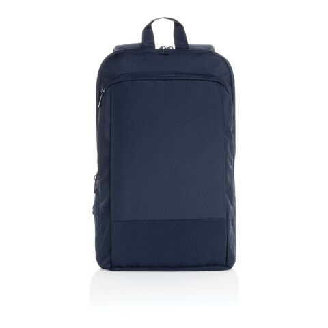 Sac à dos ordinateur 15,6 extensible en rPET Aware™ Flexpack bleu marine | sans marquage | non disponible | non disponible