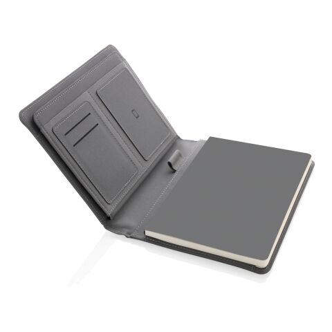 Conférencier A5 Impact en rPET AWARE™ gris | sans marquage | non disponible | non disponible
