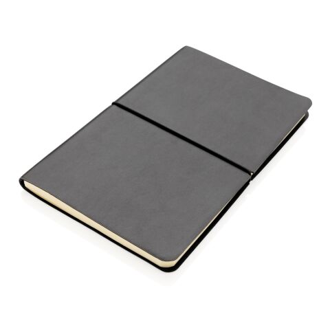 Carnet de notes A5 à couverture souple noir | sans marquage | non disponible | non disponible