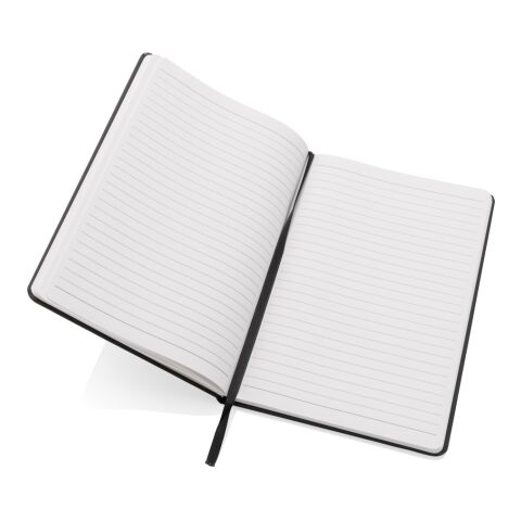 Cahier A5 en kraft recyclé et papier de verre Craftstone noir | sans marquage | non disponible | non disponible