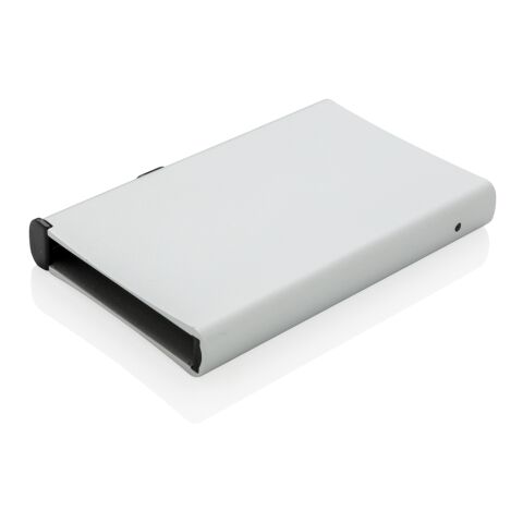 Porte cartes anti-RFID en aluminium argent | sans marquage | non disponible | non disponible