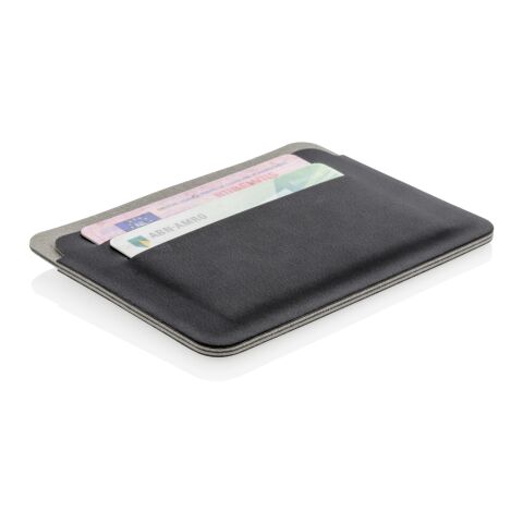 Porte-cartes RFID Québec noir-gris | sans marquage | non disponible | non disponible
