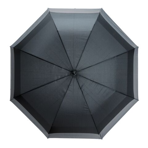Parapluie extensible de 23 à 27 pouces Swiss Peak AWARE™ noir-gris | sans marquage | non disponible | non disponible