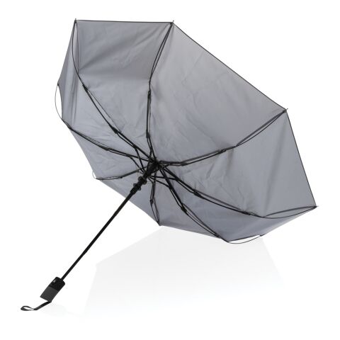 Mini parapluie automatique 21" en rPET 190T Impact AWARE™ gris | sans marquage | non disponible | non disponible