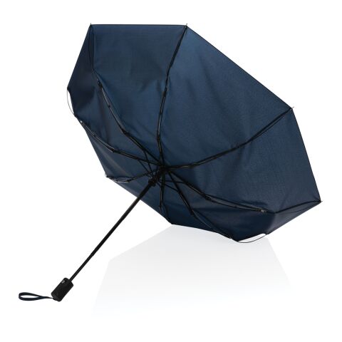 Parapluie 21" automatique en rPET 190T Impact AWARE™ bleu marine | sans marquage | non disponible | non disponible