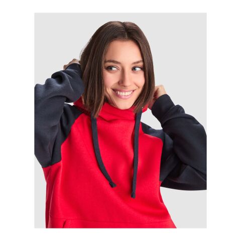Sweat à capuche Badet unisexe bicolore Noir-Gris | XL