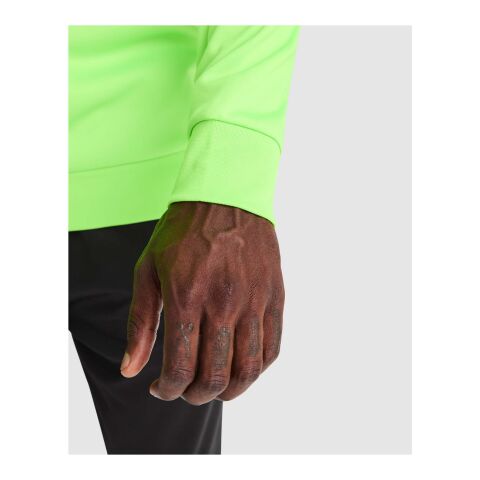 Sweatshirt Epiro à manches longues unisexe avec fermeture demi-zip Standard | Jaune | L | sans marquage | non disponible | non disponible | non disponible