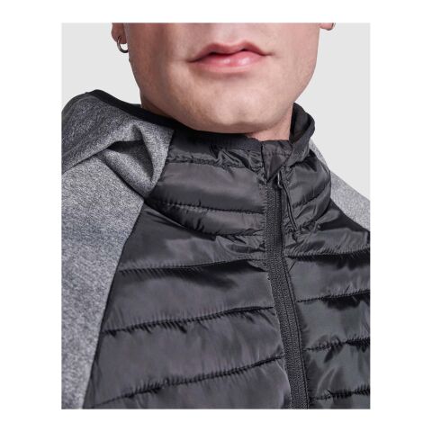 Doudoune isotherme hybride Minsk unisexe Standard | Noir-Noir chiné | 2XL | sans marquage | non disponible | non disponible