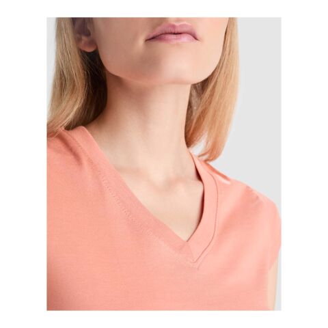 T-shirt Victoria à col en V et manches courtes pour femme Standard | Rouge | L | sans marquage | non disponible | non disponible | non disponible