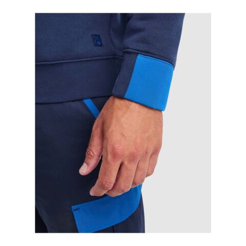 Pull demi-fermé pour homme Maverick de 280&nbsp;g/m2 Standard | Navy Blue-Bleu royal | 2XL | sans marquage | non disponible | non disponible | non disponible