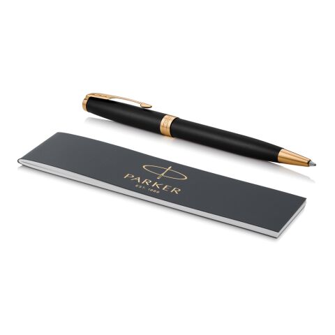 Parker Stylo à bille SONNET mat avec finitions en palladium doré