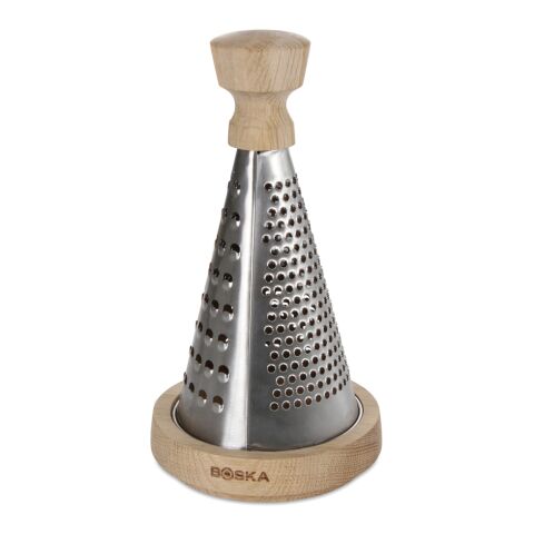 BOSKA Râpe à Fromage de Table Oslo acier-marron