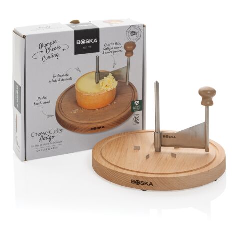BOSKA Friseur à fromage Amigo acier-marron | sans marquage | non disponible | non disponible