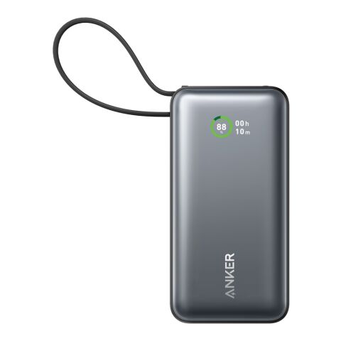 Powerbank 30W avec câble USB-C intégré Anker Nano noir