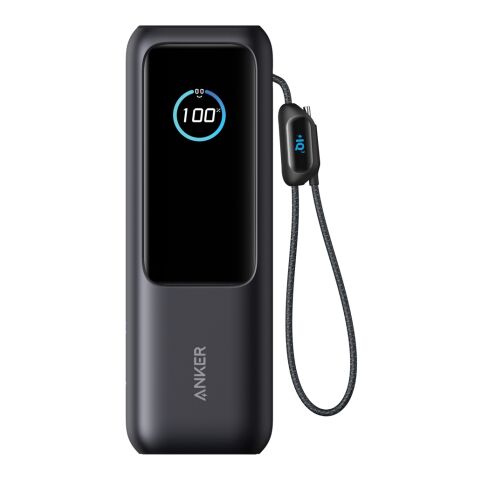 Powerbank 25.000 mAh et 165 W avec câble intégré Anker gris-noir | sans marquage | non disponible | non disponible