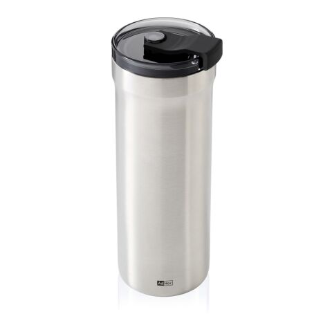 AdHoc Mug isotherme Pulse gris argent | sans marquage | non disponible | non disponible