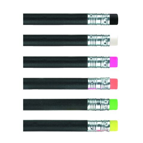 STABILO crayon graphite noir avec bout gomme noir | sans marquage | non disponible | non disponible