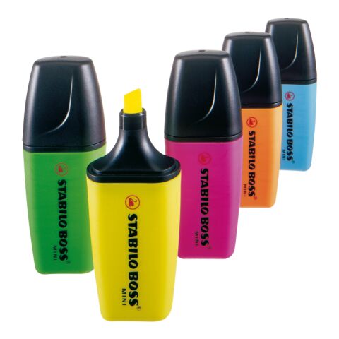 STABILO BOSS MINI surligneur jaune | sans marquage