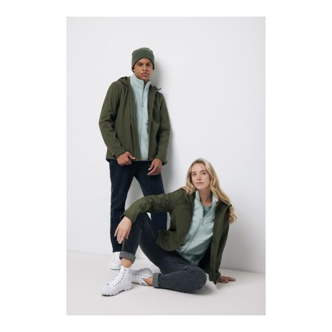 Veste femme soft shell en polyester recyclé Iqoniq Makalu vert | S | sans marquage | non disponible | non disponible | non disponible