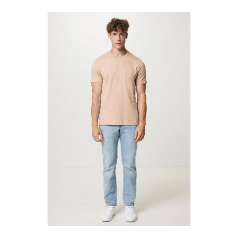 T-shirt en coton recyclé Iqoniq Brett nectarine | M | sans marquage | non disponible | non disponible | non disponible