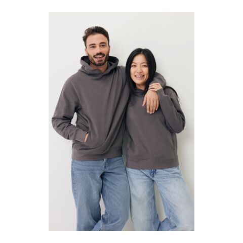 Sweat à capuche avec poches latérales Iqoniq Yengo antracite | S | sans marquage | non disponible | non disponible | non disponible