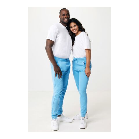 Jogging en coton recyclé Iqoniq Cooper Bleu Tranquille | XXXL | sans marquage | non disponible | non disponible | non disponible