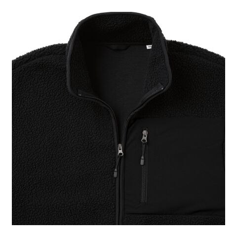 Sherpa en polyester recyclé Iqoniq Diran noir | XXXL | sans marquage | non disponible | non disponible | non disponible