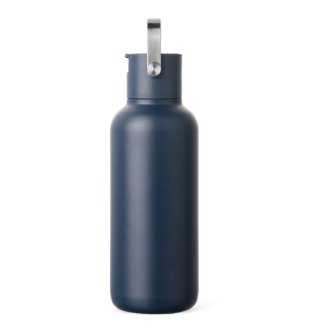 VINGA Bouteille Isotherme 600ml Cael en acier RCS bleu marine
