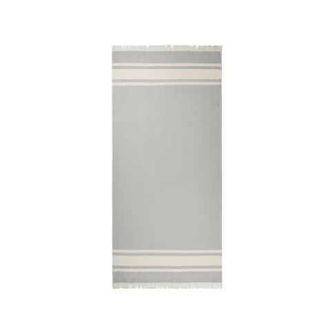 VINGA Serviette éponge pour hammam Tolo gris-blanc cassé | sans marquage | non disponible | non disponible | non disponible