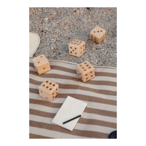 VINGA Jeu de yacht/dés marron | sans marquage | non disponible | non disponible