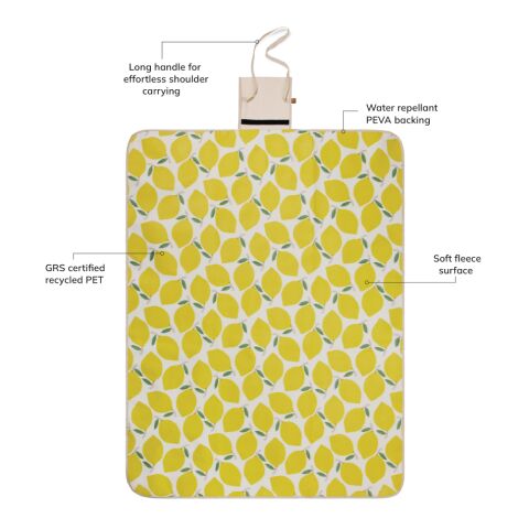 VINGA Couverture pique-nique GRS Arwe jaune | sans marquage | non disponible | non disponible | non disponible