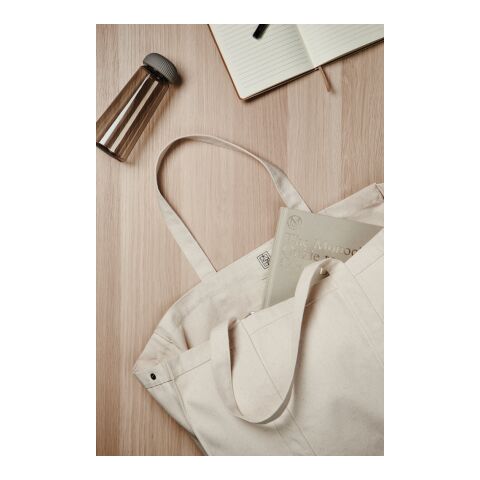 VINGA Grand tote bag en toile recyclée AWARE™ Hilo blanc cassé | sans marquage | non disponible | non disponible | non disponible